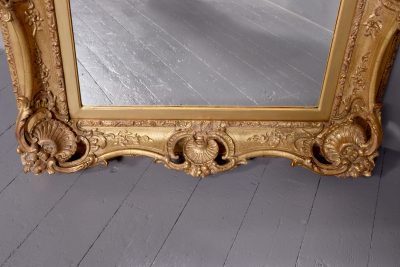 Carved and Gilded Wall Mirror - Image 4