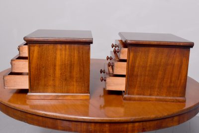 Pair of Mid-Victorian Mahogany Jewellery Drawers - Image 3