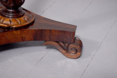 Regency Period Quality Rosewood Wine or Occasional Table - Image 2
