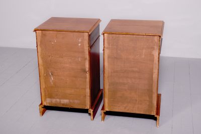 Pair of Mid-Victorian small mahogany chests of drawers/bedside lockers - Image 5