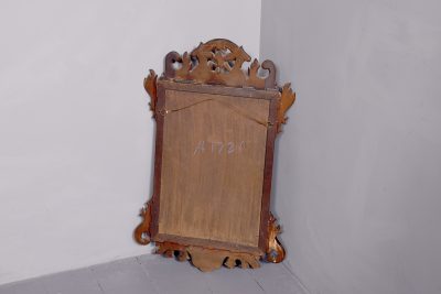 George 3rd Style Chippendale Style Gilded Mahogany Wall Mirror - Image 4