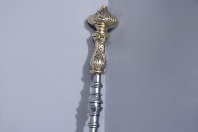Set of George III Bi-metal Fireside Tools - Image 3