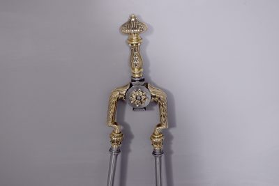 Set of George III Bi-metal Fireside Tools - Image 6