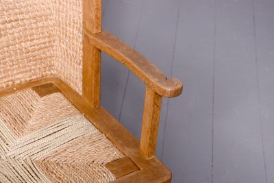 An Oak Framed Orkney Chair in the Manner of David Kirkness - Image 3