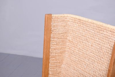 An Oak Framed Orkney Chair in the Manner of David Kirkness - Image 5
