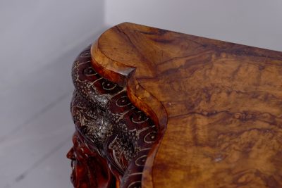 Mid-Victorian Carved Serpentine Fronted Credenza - Image 6