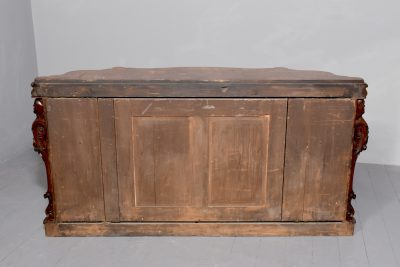 Mid-Victorian Carved Serpentine Fronted Credenza - Image 14