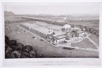 Framed International Exhibition Edinburgh 1886 - Image 5
