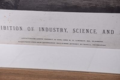 Framed International Exhibition Edinburgh 1886 - Image 7