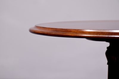 Neat-sized William IV mahogany wine/occasional table. - Image 5