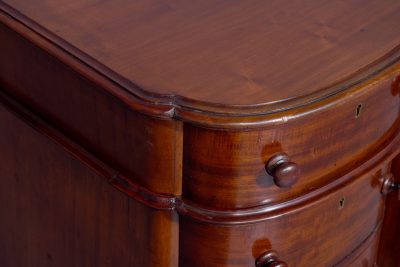 Pair of Victorian Small Mahogany Chest of Drawers/Bedside Lockers - Image 2