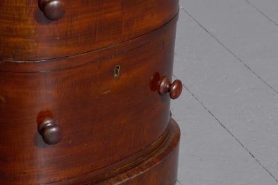 Pair of Victorian Small Mahogany Chest of Drawers/Bedside Lockers - Image 3