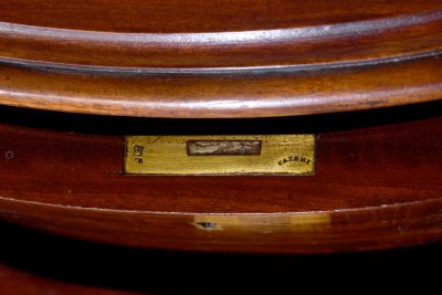 Pair of Victorian Small Mahogany Chest of Drawers/Bedside Lockers - Image 7