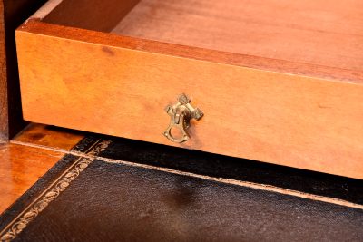 Victorian Mahogany Two-Part Brass bound Military Chest - Image 10
