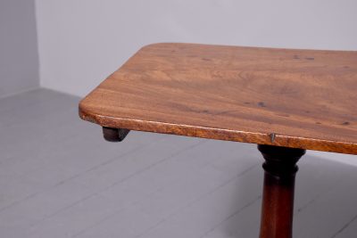 A George III Mahogany Snap Top Table - Image 5