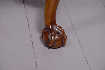 Quality Set Of 8 George II Style Walnut Dining Chairs - Image 3