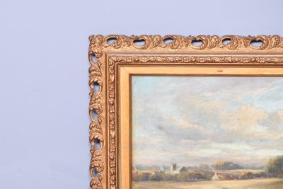 Oil Painting Harvest Time near Liberton Mid-Lothian - Image 2