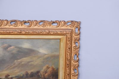 Victorian Oil Painting ‘Glen Lyon’ - Image 2