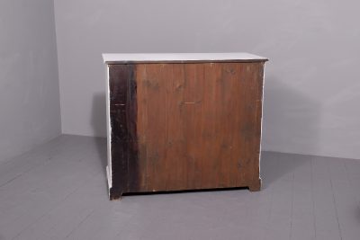 Victorian Ash Cupboard Redecorated by Hand in a Swedish Grey Colour - Image 2