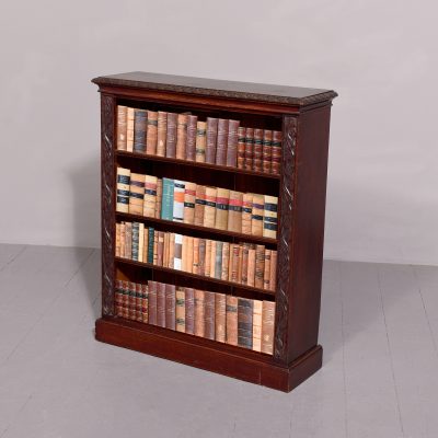 Carved Open Bookcase with Royal Connection - Image 8