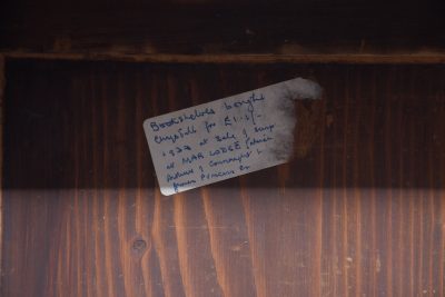 Carved Open Bookcase with Royal Connection - Image 5