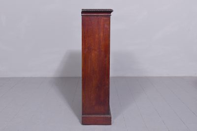 Carved Open Bookcase with Royal Connection - Image 4