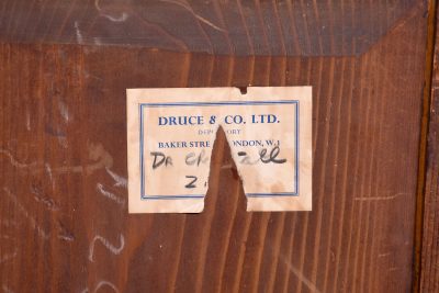 Carved Open Bookcase with Royal Connection - Image 2