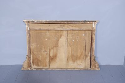 Neat size Regency Gilded Overmantel Mirror with Neoclassical Decoration - Image 6