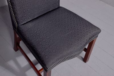 Pair of Mahogany Chairs by repute made by Alexander Peters - Image 4