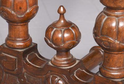 Mid Victorian Walnut Writing Table - Image 5