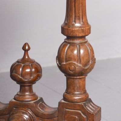 Mid Victorian Walnut Writing Table - Image 6