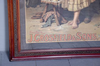 Framed original Edwardian poster for ‘ Perfection Soap’ by J. Grosfield & Sons, Warrington - Image 4