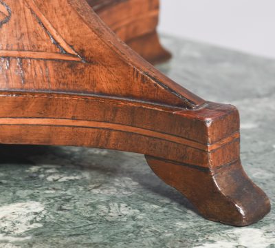 Unusual Miniature Dutch Walnut Circular Breakfast Table - Image 4