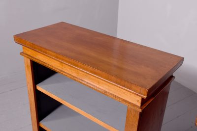 Pair of Victorian mahogany neat sized, open bookcases with 4 adjustable shelves - Image 4