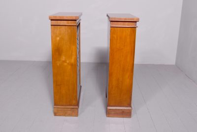Pair of Victorian mahogany neat sized, open bookcases with 4 adjustable shelves - Image 5