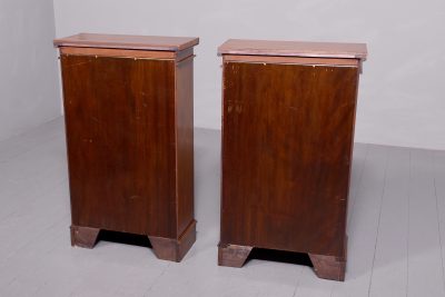 Pair of Victorian mahogany neat sized, open bookcases with 4 adjustable shelves - Image 6