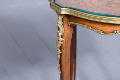 Louis XV Style Inlaid Occasional Table - Image 4