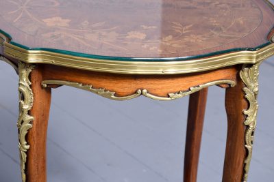 Louis XV Style Inlaid Occasional Table - Image 5