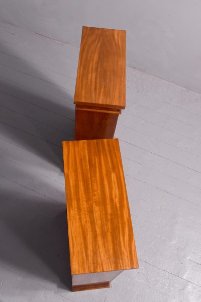 Pair of Victorian neat sized, mahogany open bookcases with adjustable shelves - Image 6