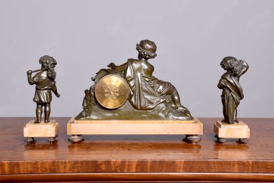 3 Piece French Clock Garniture - Image 12