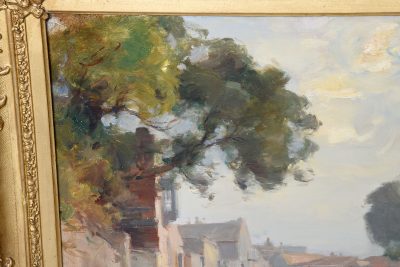 William Millar Fraser Oil Painting of Blackely in Norfolk - Image 5