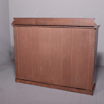 Quality, Late Victorian Large Mahogany three-section Open Bookcase - Image 8