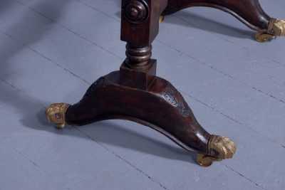 Large Oak Gong on Stand - Image 5