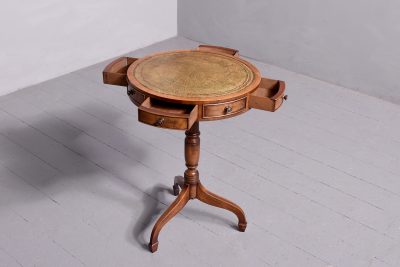 Pair of Diminutive Drum Tables - Image 3