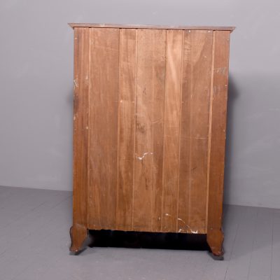 Neat Sized Georgian Style 2 Door Wardrobe - Image 8