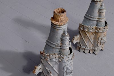 Pair of Victorian Cast Iron Water Hoppers - Image 6