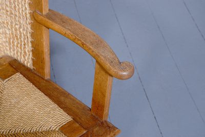 David Kirkness Oak Framed Small Orkney Chair - Image 2