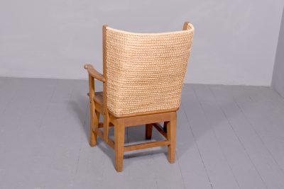 David Kirkness Oak Framed Small Orkney Chair - Image 6