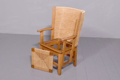 David Kirkness Oak Framed Small Orkney Chair - Image 7