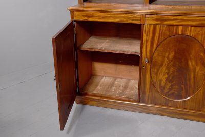Large Mid-Victorian Open Bookcase. - Image 4